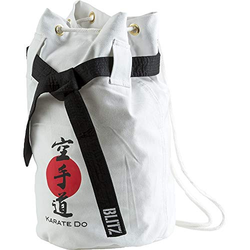Blitz Karate Discipline - Bolsa para Material de Artes Marciales, Color Blanco