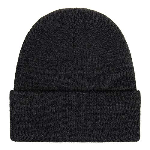 Blue Banana Gorro de Punto Tipo Beanie con Bordado I Kill - Negro