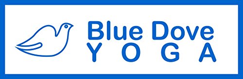 Blue Dove - Bolsa de yoga (algodón, 68 x 25 cm), color negro