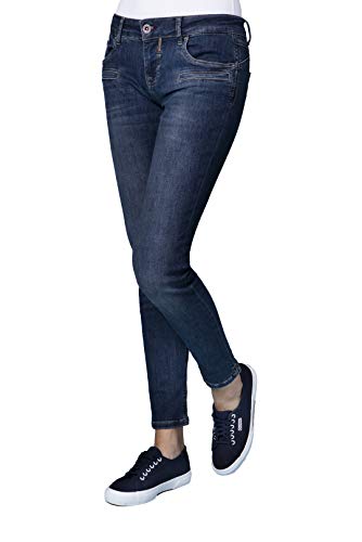 Blue Fire Co Alicia Basic Skinny Fit - Vaqueros para Mujer Piedra Lavada 25W x 30L