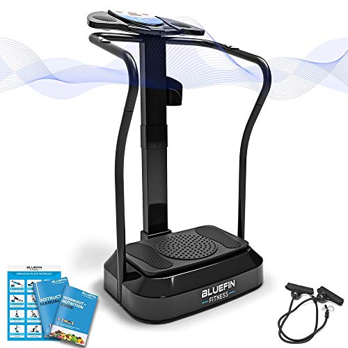 Bluefin Fitness Plataforma Vibratoria | Modelo Pro | Diseño Mejorado con Motores Silenciosos y Altavoces Incorporados Bluefin Fitness Plataforma Vibratoria | Modelo Pro | Diseño Mejorado con Motores Silenciosos y Altavoces Incorporados