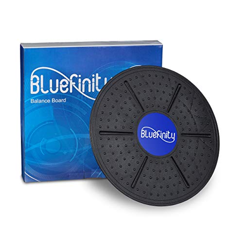Bluefinity Tabla Equilibrio, Balance Board, Plataforma, Disco, Ejercicio, Entrenamiento, Fitness, 1 Ud, 36 cm, Negro Bluefinity Tabla Equilibrio, Balance Board, Plataforma, Disco, Ejercicio, Entrenamiento, Fitness, 1 Ud, 36 cm, Negro
