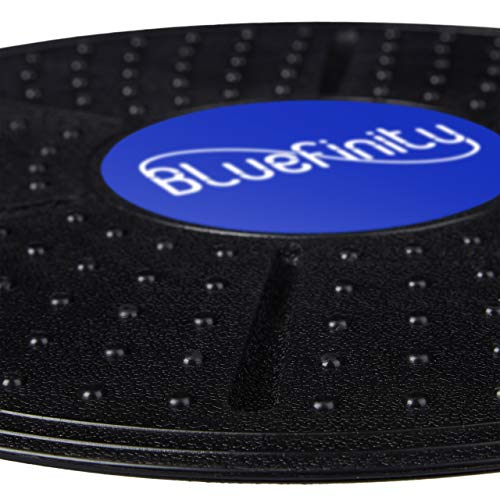 Bluefinity Tabla Equilibrio, Balance Board, Plataforma, Disco, Ejercicio, Entrenamiento, Fitness, 1 Ud, 36 cm, Negro Bluefinity Tabla Equilibrio, Balance Board, Plataforma, Disco, Ejercicio, Entrenamiento, Fitness, 1 Ud, 36 cm, Negro