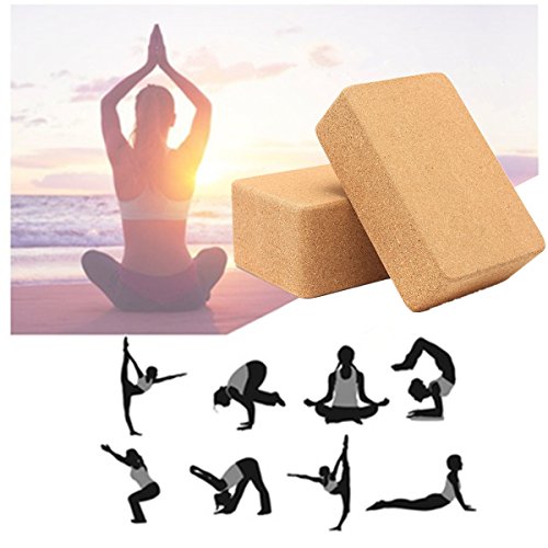 Bluelover Yoga Corcho Bloque Inicio Estiramiento Gimnasio Fitness Ejercicio Pilates Ladrillo - #001 Bluelover Yoga Corcho Bloque Inicio Estiramiento Gimnasio Fitness Ejercicio Pilates Ladrillo - #001
