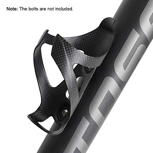 Blusea Super Light 3K UD Cycling - Portabidón de fibra de carbono para bicicleta, Matte