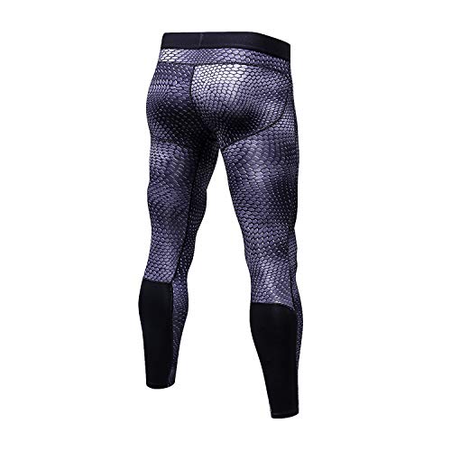 Bmeigo Pantalones de Deportes Hombre Polainas Apretadas de Correr con Efecto de compresión y función de Secado rápido Bmeigo Pantalones de Deportes Hombre Polainas Apretadas de Correr con Efecto de compresión y función de Secado rápido