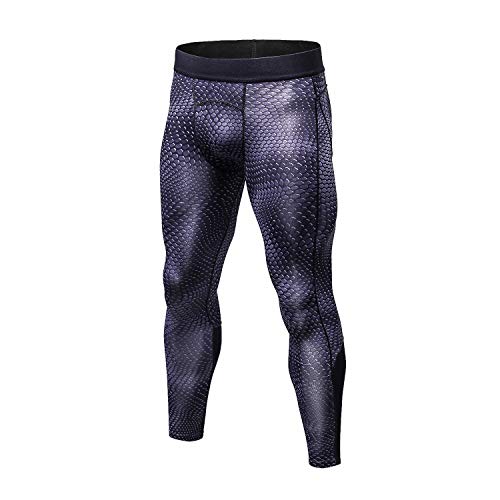 Bmeigo Pantalones de Deportes Hombre Polainas Apretadas de Correr con Efecto de compresión y función de Secado rápido Bmeigo Pantalones de Deportes Hombre Polainas Apretadas de Correr con Efecto de compresión y función de Secado rápido