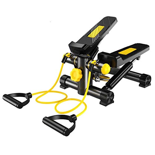 Bnoeo Máquinas de Step, Stepper 2 en 1 Cuerdas de Resistencia - Escaladora y Swing Stepper para usuarios Principiantes y avanzados con Pantalla Multifuncional Bnoeo Máquinas de Step, Stepper 2 en 1 Cuerdas de Resistencia - Escaladora y Swing Stepper para usuarios Principiantes y avanzados con Pantalla Multifuncional