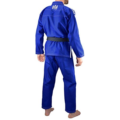 Bõa BJJ Gi Kimono Jogo No Chão 3.0 Azul - Azul, A1