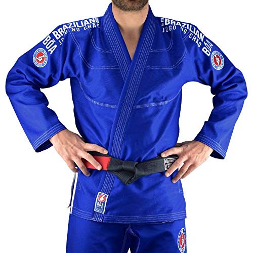 Bõa BJJ Gi Kimono Jogo No Chão 3.0 Azul - Azul, A1 Bõa BJJ Gi Kimono Jogo No Chão 3.0 Azul - Azul, A1