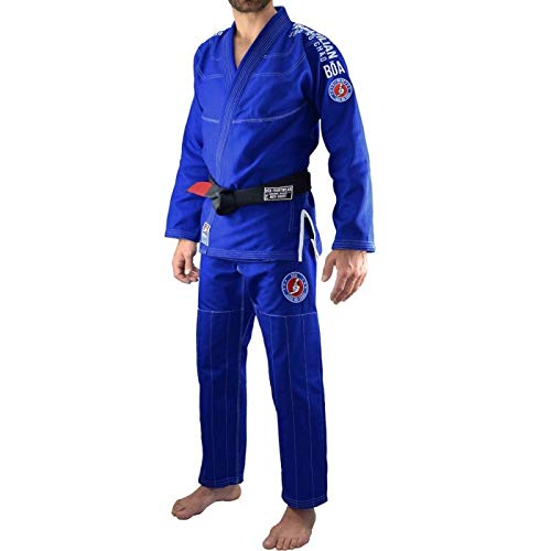 Bõa BJJ Gi Kimono Jogo No Chão 3.0 Azul - Azul, A1 Bõa BJJ Gi Kimono Jogo No Chão 3.0 Azul - Azul, A1