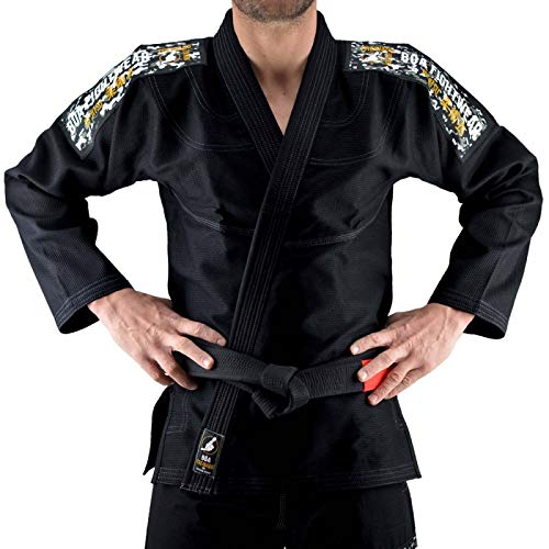 Bõa BJJ Gi Kimono Treinado 3.0 - Negro, A3