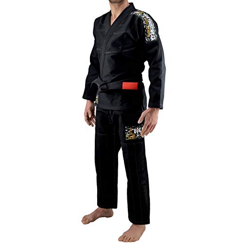 Bõa BJJ Gi Kimono Treinado 3.0 - Negro, A3 Bõa BJJ Gi Kimono Treinado 3.0 - Negro, A3