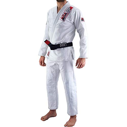 Bõa Superando Blanco BJJ Gi - Brazilian Jiu Jitsu Kimono para Hombre (Blanco, A3) Bõa Superando Blanco BJJ Gi - Brazilian Jiu Jitsu Kimono para Hombre (Blanco, A3)
