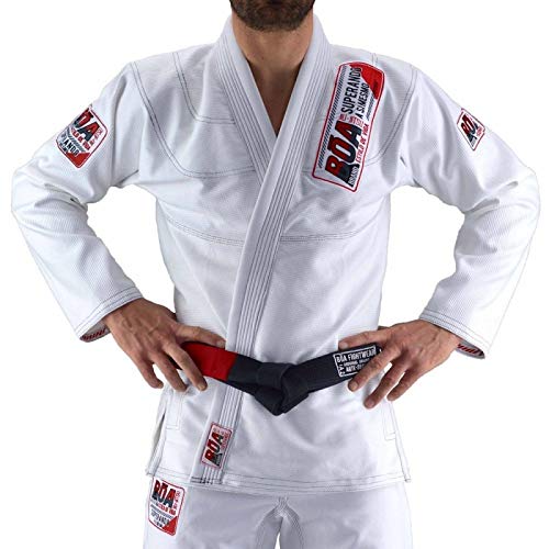 Bõa Superando Blanco BJJ Gi - Brazilian Jiu Jitsu Kimono para Hombre (Blanco, A3) Bõa Superando Blanco BJJ Gi - Brazilian Jiu Jitsu Kimono para Hombre (Blanco, A3)