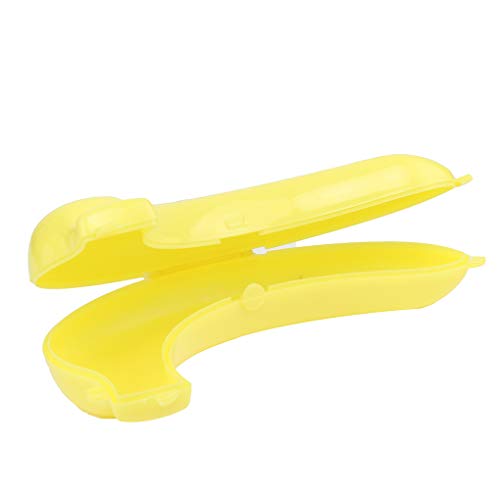 Bobury Protector Plátano de Plátano Contenedor Caja Soporte Almuerzo Almuerzo Almacenamiento de Frutas