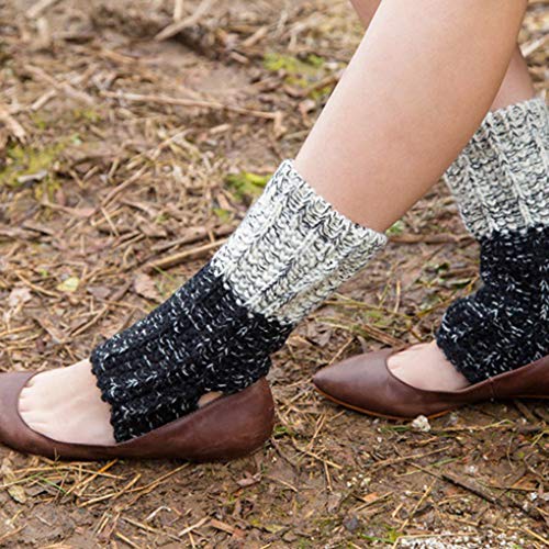 Boburyl 1 par Acrylon Mujer Soft América del Ballet Calcetines de Fitness Chica de Baile Invierno de Punto de Calentadores de la Pierna Toppers puños Boburyl 1 par Acrylon Mujer Soft América del Ballet Calcetines de Fitness Chica de Baile Invierno de Punto de Calentadores de la Pierna Toppers puños