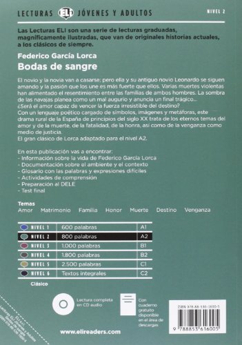 Bodas de sangre. Con espansione online (Lecturas jovenes y adultos): Bodas de sangre + downloadable audio Bodas de sangre. Con espansione online (Lecturas jovenes y adultos): Bodas de sangre + downloadable audio