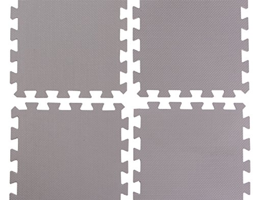 BodenMax CRS804902-3030-18 Tapete colchoneta Protectora de Espuma para Gimnasio Yoga o habitacion de niños 30x30x1 cm 18 Piezas de Color Gris BodenMax CRS804902-3030-18 Tapete colchoneta Protectora de Espuma para Gimnasio Yoga o habitacion de niños 30x30x1 cm 18 Piezas de Color Gris
