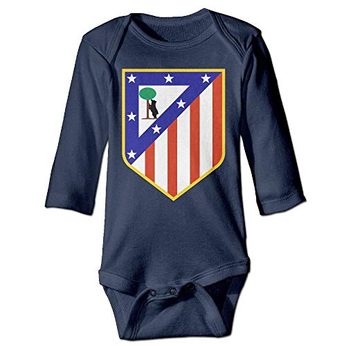 Body de bebé de Manga Larga con Logo del Atlético de Madrid 2T