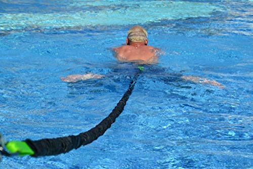 BodyCROSS Cinturón de natación | Entrenamiento óptimo de natación para Cualquier Piscina