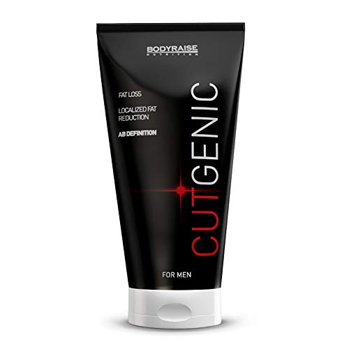 Bodyraise CutGenic Cream for Men 200ml - Suplemento Termogénico para la Quema de Grasa y Definición Abdominal