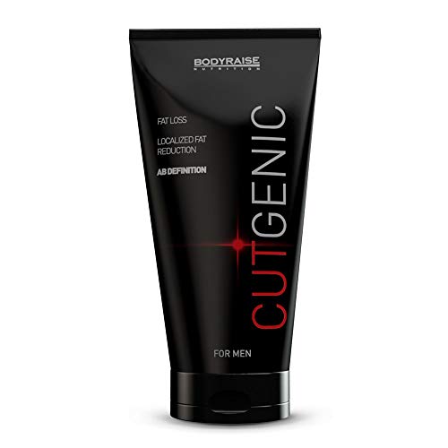 Bodyraise CutGenic Cream for Men 200ml - Suplemento Termogénico para la Quema de Grasa y Definición Abdominal