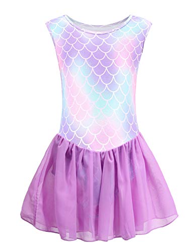 Bodys Deportivo Niñas para Danza Ballet Gimnasia Leotardo Sin Mangas Espalda de Bocallave Maillots Mono Clásico para Niñas Bodys Deportivo Niñas para Danza Ballet Gimnasia Leotardo Sin Mangas Espalda de Bocallave Maillots Mono Clásico para Niñas