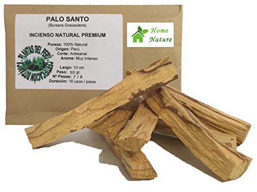 BOEMY Palo Santo Natural | 100% Madera Sagrada de Perú | Palo de Santo (50 GR.) BOEMY Palo Santo Natural | 100% Madera Sagrada de Perú | Palo de Santo (50 GR.)