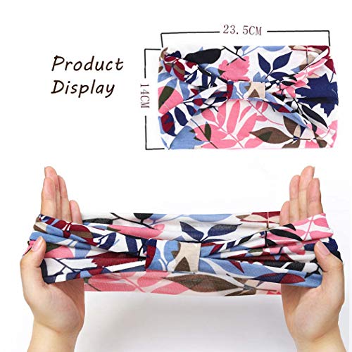 Bohend Boho Moda Venda Amplio Elástico Diario Sombreros Deporte Atlético Yoga Gimnasio playa Accesorios para el cabello para Mujeres y Grils (8 piezas) Bohend Boho Moda Venda Amplio Elástico Diario Sombreros Deporte Atlético Yoga Gimnasio playa Accesorios para el cabello para Mujeres y Grils (8 piezas)