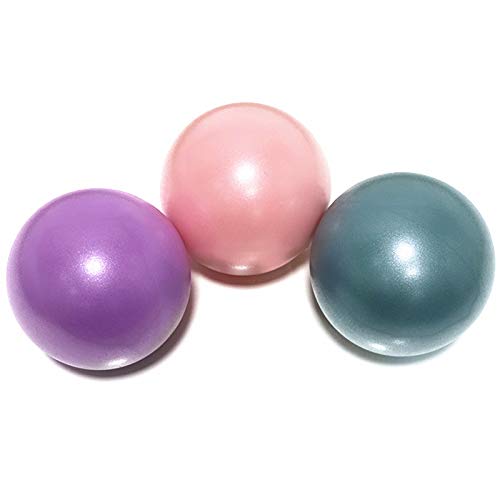 Bola de Ejercicios Pilates Ball Pequeño Ejercicio Bola, Bola de Terapia Anti-ráfaga Gruesa, Bola de Fitness de 25 cm para Yoga, hogar, Oficina