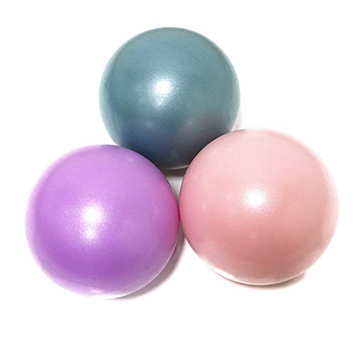 Bola de Ejercicios Pilates Ball Pequeño Ejercicio Bola, Bola de Terapia Anti-ráfaga Gruesa, Bola de Fitness de 25 cm para Yoga, hogar, Oficina