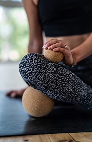 Bola de masaje corcho ✓ natural ✓ pelota terapia