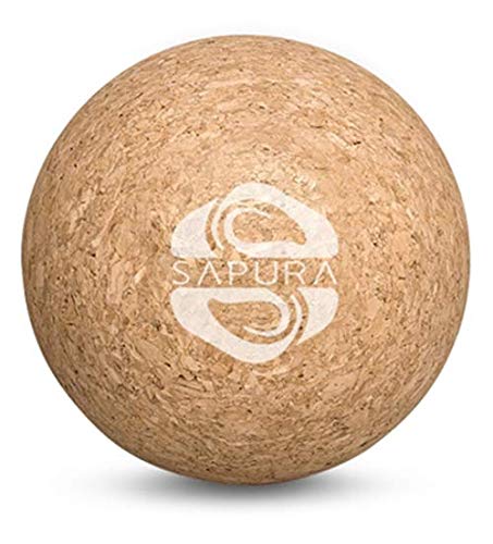 Bola de masaje corcho ✓ natural ✓ pelota terapia