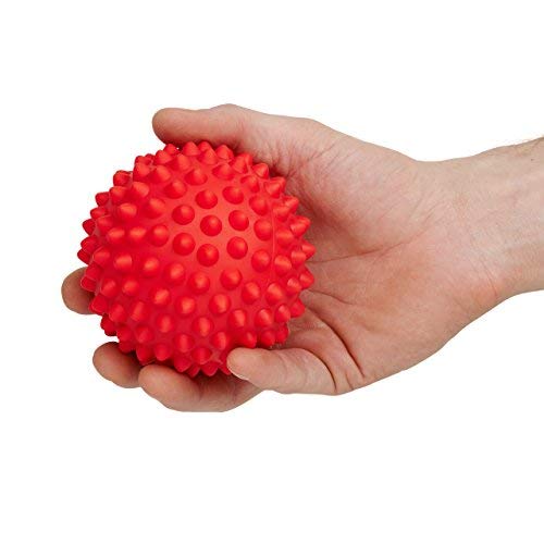 Bola de Masaje Miofascial y Muscular (Juego de 3) de VIA FORTIS | Conjunto de una Pelota Lacrosse Sencilla, de Una Doble y de Otra con Pinchos | Productos para la Espalda, los Hombros, los Pies y Más