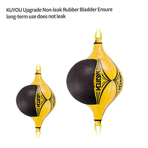Bola de Velocidad de Boxeo con inflador Gancho de Calabaza Bola de Boxeo de Doble Extremo de Pera para Boxeo Muay Thai Saco de Arena Dodge Saco de Arena Bola de Velocidad de Boxeo con inflador Gancho de Calabaza Bola de Boxeo de Doble Extremo de Pera para Boxeo Muay Thai Saco de Arena Dodge Saco de Arena
