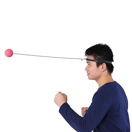 Bola de Velocidad de Boxeo,Pelota Refleja de Boxeo Entrenamiento de Conciencia de Reactividad de Punch Bola de Velocidad de Punzonado con Juego de Banda de Cabeza para Niños y Adultos Bola de Velocidad de Boxeo,Pelota Refleja de Boxeo Entrenamiento de Conciencia de Reactividad de Punch Bola de Velocidad de Punzonado con Juego de Banda de Cabeza para Niños y Adultos