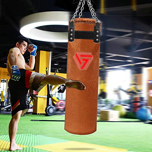 Bola De Velocidad,Colgando Saco De Boxeo,Niños Juveniles Adultos Sacos De Boxeo,Alivio Del Estrés Saco De Boxeo Pesado,Perforación Bolsa De Entrenamiento,Saco De Boxeo Independiente-A 120cm(47inch)