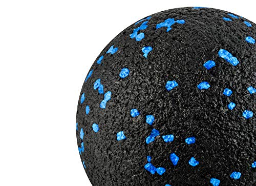 Bola Masaje 8cm Fascia Ball en movimiento de para fisioterapia para la relajación muscular Rehabilitación Adultos y Niños Negro-Azul 7865 Bola Masaje 8cm Fascia Ball en movimiento de para fisioterapia para la relajación muscular Rehabilitación Adultos y Niños Negro-Azul 7865
