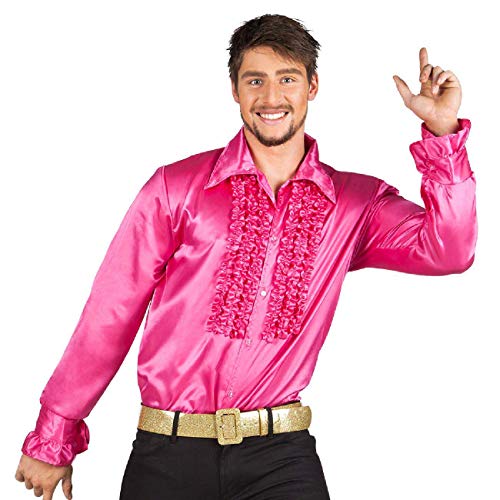 Boland Bol2139 Camisa Disco Party Fucsia, Talla XXL (58/60)