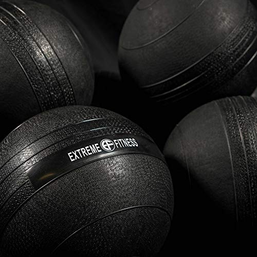 Bolas de choque sin rebote de Extreme Fitness, para el entrenamiento de boxeo artes marciales mixtas, bootcamp ball, crossfit, tamaño 9kg Bolas de choque sin rebote de Extreme Fitness, para el entrenamiento de boxeo artes marciales mixtas, bootcamp ball, crossfit, tamaño 9kg