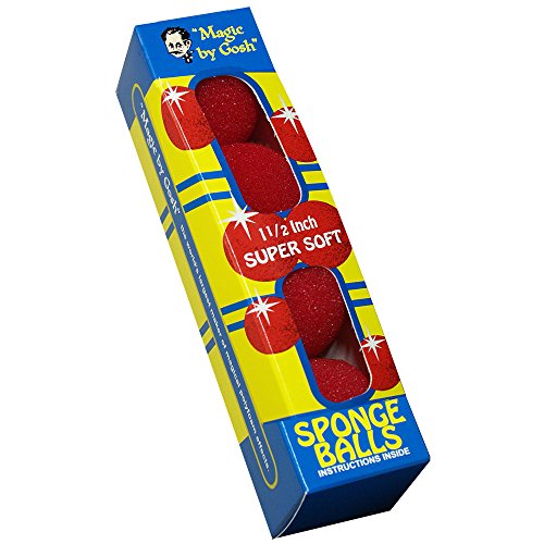 Bolas de Esponja Rojas super soft Goshman 1,5’’ (Diam. 3,75 cm)