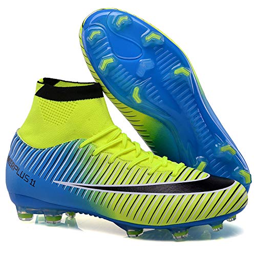 BOLOG Zapatos de Fútbol Hombre Spike Aire Libre Profesionales Atletismo Training Botas de Fútbol Ligero Tacos Futbol Zapatos de Deporte BOLOG Zapatos de Fútbol Hombre Spike Aire Libre Profesionales Atletismo Training Botas de Fútbol Ligero Tacos Futbol Zapatos de Deporte