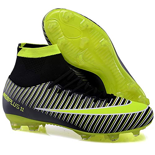 BOLOG Zapatos de Fútbol Hombre Spike Aire Libre Profesionales Atletismo Training Botas de Fútbol Ligero Tacos Futbol Zapatos de Deporte