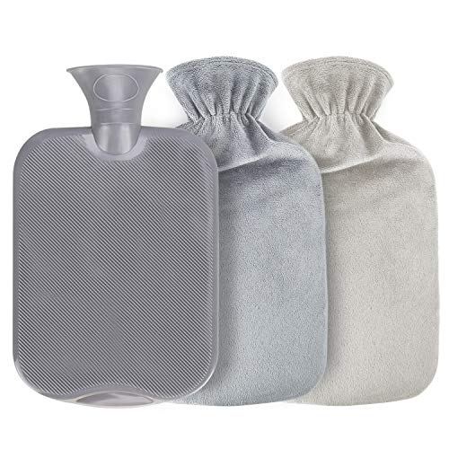 Bolsa de Agua Caliente, Gifort Botellas de Agua Caliente con Suave Felpa Funda 2L Hot Water Bottle, No hay fugas, Para Mantener el Agua Calient, Perfecto para Noches Frías de Invierno Bolsa de Agua Caliente, Gifort Botellas de Agua Caliente con Suave Felpa Funda 2L Hot Water Bottle, No hay fugas, Para Mantener el Agua Calient, Perfecto para Noches Frías de Invierno
