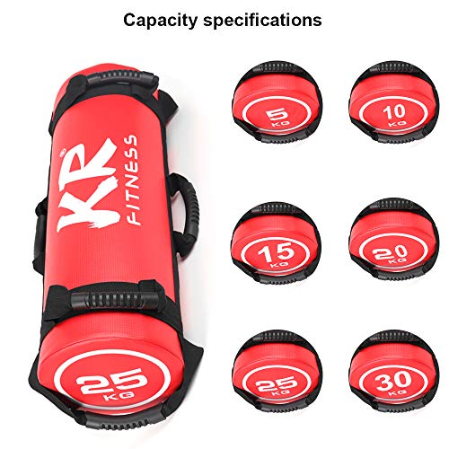 Bolsa de arena para entrenamiento con pesas Bolsas de arena para ejercicios con manijas, ajustable 5/10/15/20/25/30 kg de peso, para Levantar Pesas/Carrera/Hacer Ejercicio/Yoga (rojo, 30kg) Bolsa de arena para entrenamiento con pesas Bolsas de arena para ejercicios con manijas, ajustable 5/10/15/20/25/30 kg de peso, para Levantar Pesas/Carrera/Hacer Ejercicio/Yoga (rojo, 30kg)