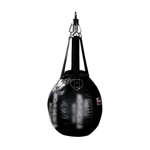 Bolsa de Boxeo Multifuncional balón colgado Saco de Boxeo casero de la Aptitud Bolsa de Boxeo Interior Saco de Arena de Boxeo Sanda Muay Thai (Color : Black, Size : 65 * 65 * 65CM)