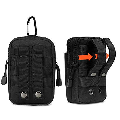Bolsa de Cintura Táctica de Molle EDC, Bolsa Compacta de Estilo Militar, con Sistema de MOLLE , Riñonera Militar Hombre para Escalada Senderismo Camping Deporte al Aire Libre Bolsa de Cintura Táctica de Molle EDC, Bolsa Compacta de Estilo Militar, con Sistema de MOLLE , Riñonera Militar Hombre para Escalada Senderismo Camping Deporte al Aire Libre