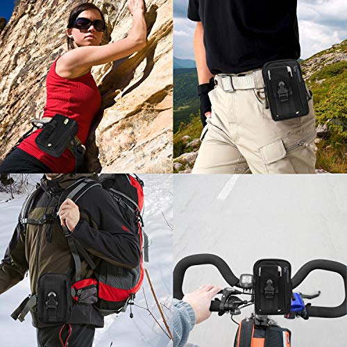 Bolsa de Cintura Táctica de Molle EDC, Bolsa Compacta de Estilo Militar, con Sistema de MOLLE , Riñonera Militar Hombre para Escalada Senderismo Camping Deporte al Aire Libre Bolsa de Cintura Táctica de Molle EDC, Bolsa Compacta de Estilo Militar, con Sistema de MOLLE , Riñonera Militar Hombre para Escalada Senderismo Camping Deporte al Aire Libre