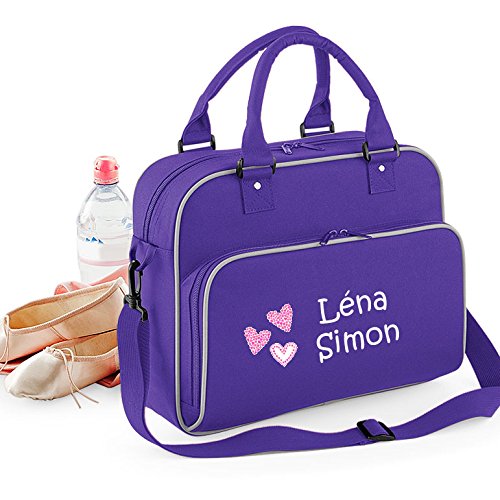 Bolsa de danza y de gimnasia personalizable - Bolsa de danza bonita para niños mayores Bolsa de danza y de gimnasia personalizable - Bolsa de danza bonita para niños mayores